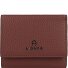  Ivy Portfel Ochrona RFID Skóra 10.5 cm Model dark cognac
