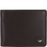  Polo Portfel Ochrona RFID Skóra 11 cm Model dunkelbraun