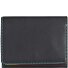  Medium Tri-fold Wallet Leather Wallet 12 cm Model black-pace