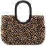  Shopper Bag 40 cm Model leo fake fur