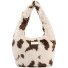  Letje Torba na ramię 47 cm Model cow white & brown