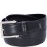  Business Belt Leather Model black | 105 cm