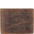  Vintage Wallet RFID Leather 13 cm Model braun