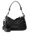  Quilted Torba na ramię 25 cm Model black-silver