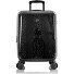  Black Camo 4 kółka Walizka kabinowy S 53 cm z plisą rozprężną Model black leopard