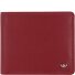  Polo Wallet RFID Leather 12 cm Model rot