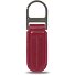  Keyring Portfel z kluczem Skórzany 10 cm Model carmine red