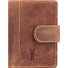  Baltimore Etui na karty kredytowe Ochrona RFID Skórzany 11 cm Model cognac