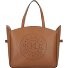  Circle Shopper Bag Skórzany 37 cm Model dark tan