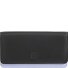  Canarie Portfel Ochrona RFID Skóra 17.5 cm Model black-lavander