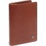  Manerba Portfel Ochrona RFID Skórzany 9.5 cm Model cognac