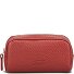  Vika Portfel z kluczem Skórzany 10 cm Model red