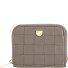  Woven Portfel Skórzany 10 cm Model taupe
