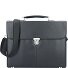  Oxford Briefcase Leather 40 cm Laptop Compartment Model schwarz