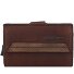  Camden c-three Etui na karty kredytowe Skórzany 7 cm Model darkbrown