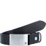 Skórzany pasek z plakietką Model black | 80 cm Skórzany pasek z plakietką Model black | 80 cm