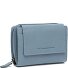  Orveta Portfel Ochrona RFID Skóra 13 cm Model skyblue