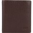  Prato Portfel Ochrona RFID Skórzany 9 cm Model d. braun