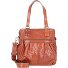  Torba na ramię skórzana 34 cm Model cognac