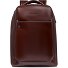  Blue Square Plecak Skórzany 42 cm Komora na laptopa Model mahogany
