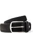  Pas Skórzany Model black | individuell kürzbar