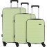  Travel Line 4100 4 kółka Zestaw walizek 3-części Model lime green