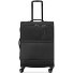  Metropolitan 4 kółka Walizka 66 cm z plisą rozprężną Model black