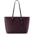  Bologna Leather XL Shopper Bag Leather 35 cm Model burgundy