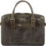  Everett Briefcase Leather 38 cm Laptop Compartment Model olive