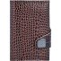  Click & Slide Etui na karty kredytowe Ochrona RFID Skóra 6.5 cm Model Aluminium Core silver