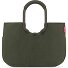  Loopshopper L Shopper Bag 46 cm Model cord dark matcha