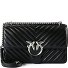 Love One Torba na ramię Skóra 26.5 cm Model nero silver