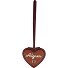  Skórzana przywieszka do modnej torby 8 cm Model burgundy