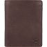  Thai Portfel Ochrona RFID Skórzany 10 cm Model brown