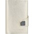  Click & Slide Etui na karty kredytowe Ochrona RFID Skóra 6.5 cm Model Aluminium Core silver