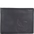  Nepal Wallet RFID Leather 12 cm Model schwarz