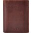  cerratano Portfel Ochrona RFID Skórzany 12 cm Model cognac