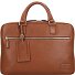  Autentyczna teczka skórzana z przegrodą na laptopa 40 cm Model cognac