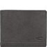 Nimbus Portfel Ochrona RFID Skórzany 12 cm Model charcoal Nimbus Portfel Ochrona RFID Skórzany 12 cm Model charcoal