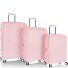  AirLite 4 kółka Zestaw walizek 3-części z plisą rozprężną Model blush