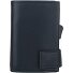 Etui na karty kredytowe SecWal 1 Skórzany portfel RFID 9 cm Model blau Etui na karty kredytowe SecWal 1 Skórzany portfel RFID 9 cm Model blau