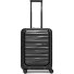  Travel 4 kółka Walizka kabinowy 55 cm Komora na laptopa z plisą rozprężną Model black night metallic