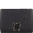  Fashion Portfel Ochrona RFID Skóra 12.5 cm Model black