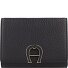  Fashion Portfel Ochrona RFID Skórzany 12.5 cm Model black