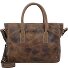  Vintage Shopper Bag Skórzany 36 cm Model brown