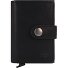  Vintage Portfel Ochrona RFID Skórzany 10 cm Model black