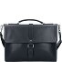 Buddy Briefcase Leather 38 cm Model schwarz