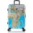 Black Camo 4 kółka Walizka M 66 cm z plisą rozprężną Model world map Black Camo 4 kółka Walizka M 66 cm z plisą rozprężną Model world map