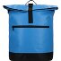  Upcycled Tarpaulin Plecak 42.5 cm Komora na laptopa Model space blue-black