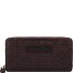 Femi & Nine Portfel Skórzany 20 cm Model bordeaux